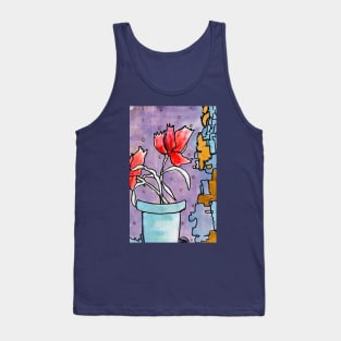 Simple flowers Tank Top